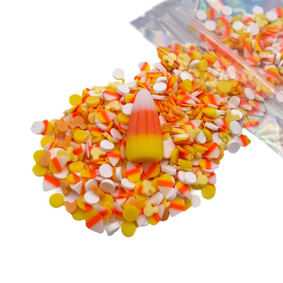 Candy Corn Polymer Clay Mix