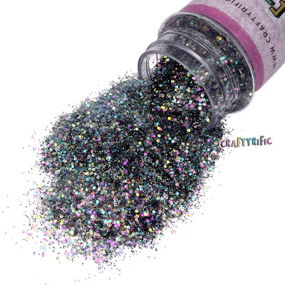 Black Beauty Chunky Glitter 2oz Bottle