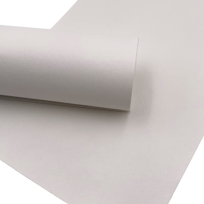 Ivory Smooth Faux Leather Sheet