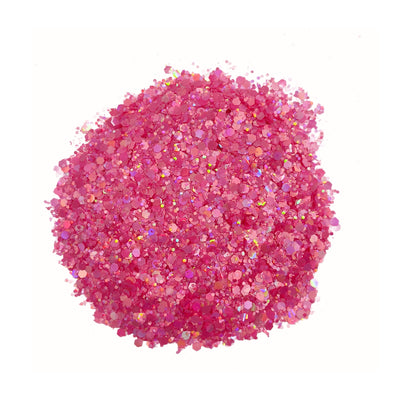 Macaroon Series - Strawberry Chunky Glitter, Polyester Glitter, Solvent Resistant, Premium Quality Glitter for Tumblers